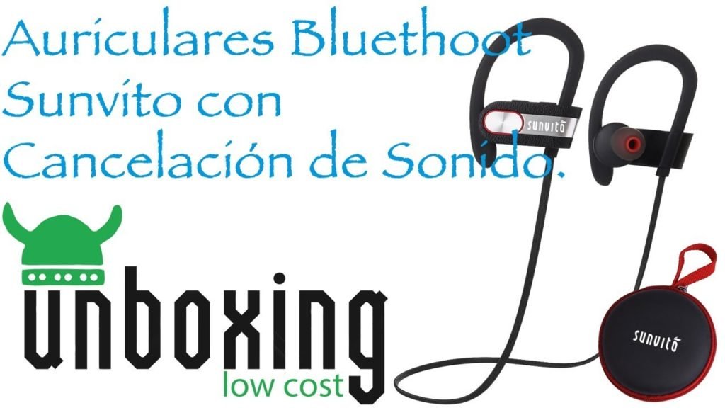 Auriculares Bluethoot Sunvito con Cancelación de Sonido