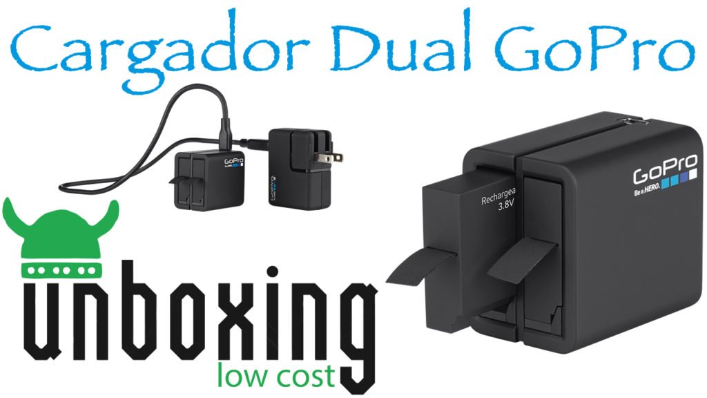 Cargador Dual GoPro