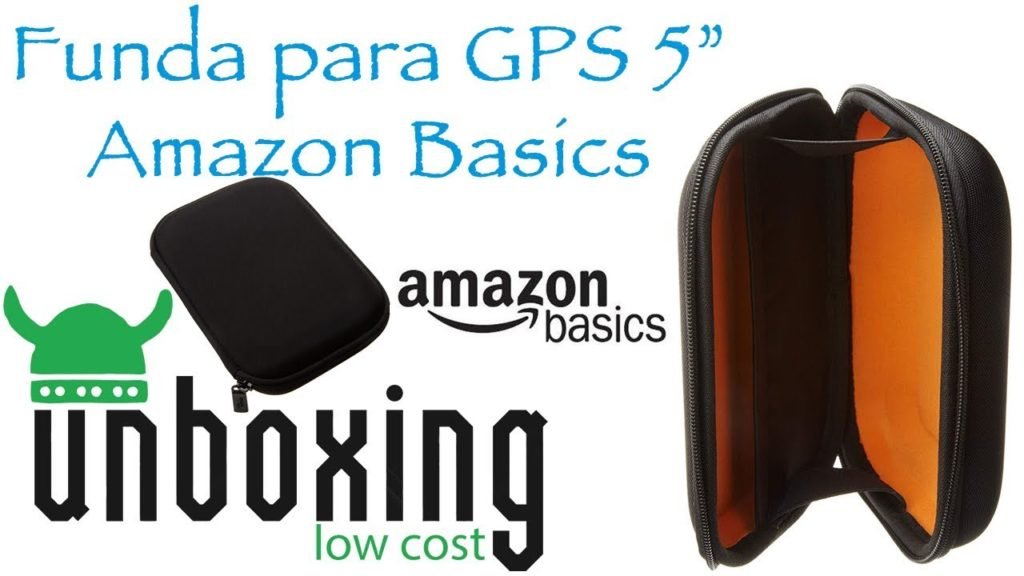 Funda para GPS 5" Amazon Basics