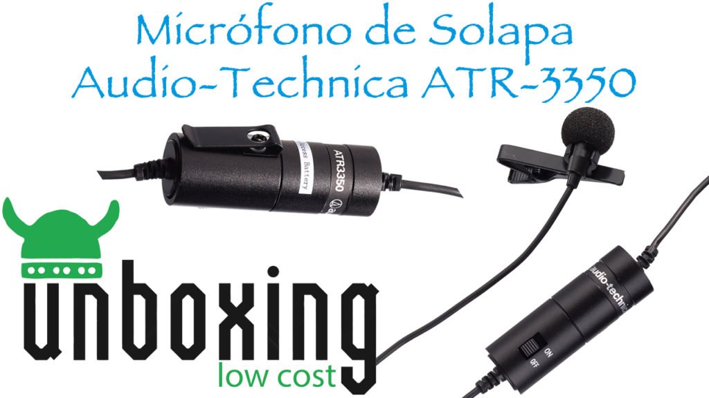 Micrófono de Solapa Audio-Technica ATR-3350