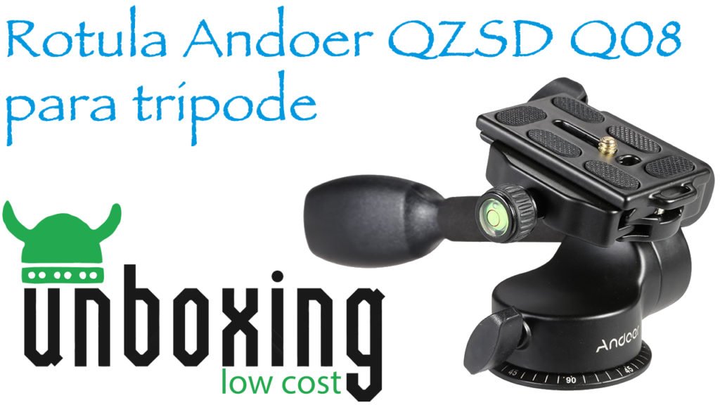 Rotula Andoer para trípode QZSD Q08